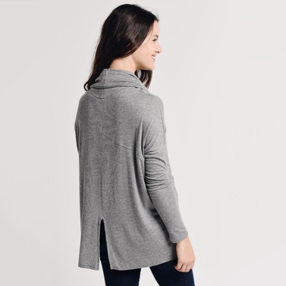 NWT Jack By BB Dakota Early Riser Cowl Neck Top - Picture 3 of 9